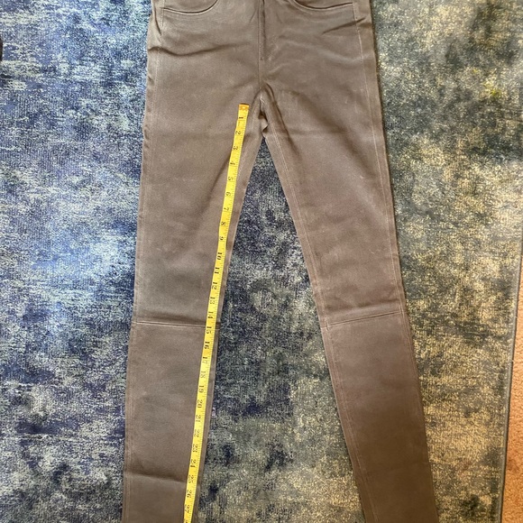 Helmut Lang lamb leather leggings size 4 - Picture 7 of 11